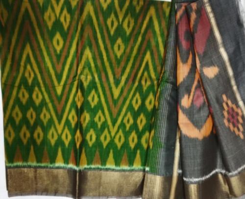 COTTON X KORA SILK TIE DYE SAREES CHINNLAPATTI